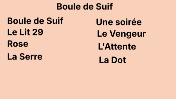 Boule de Suif-Maupassant
