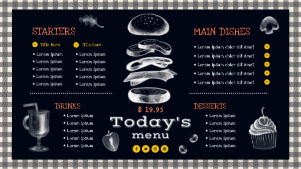 TODAY'S MENU | Genially