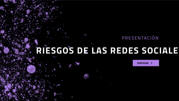 Presentación de los Riesgos en las Redes Sociales
