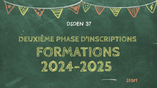 Deuxième phase formations 2024 2025 nov | Genially