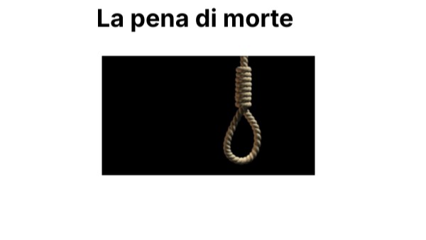 Principali Testi Sull'abolizione Della Pena Di Morte La pena di morte