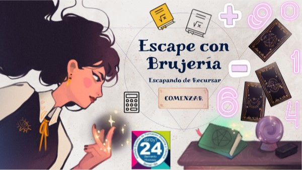 Escape Room brujería de matematicas