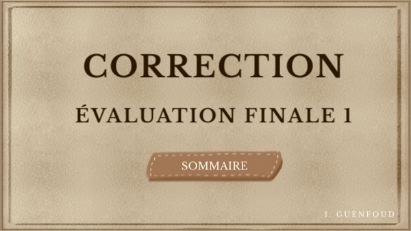 évaluation Intensité 4ème Avec Correction Pdf Correction Évaluation finale 1- 4ème