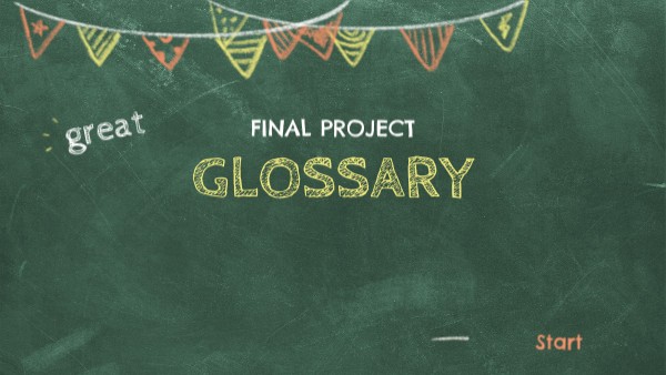 Animated Chalkboard Presentation