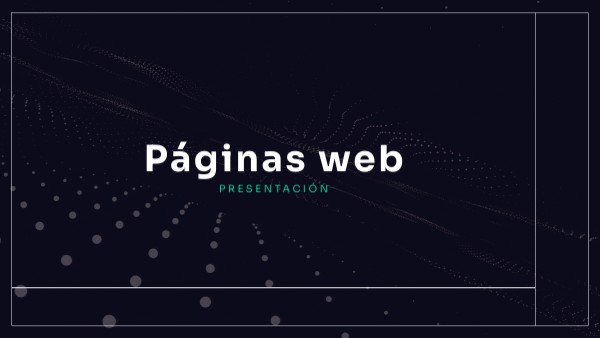Paginas web | Genially