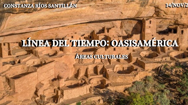 Línea del tiempo: Oasisamérica | Genially