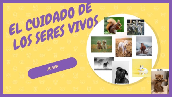 El cuidado de los seres vivos