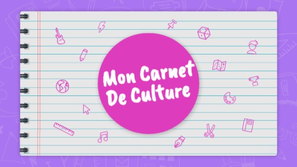 Mon carnet de culture