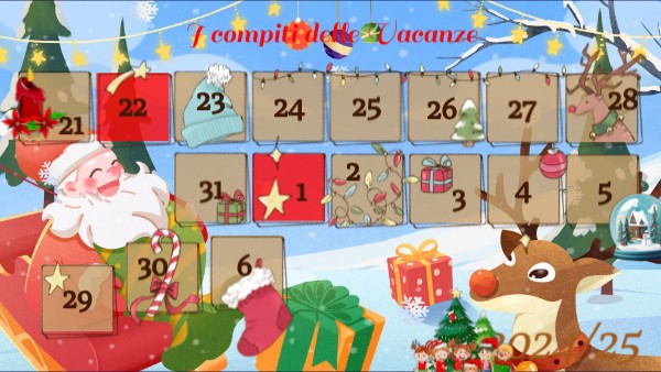Vintage Advent Calendar | Genially