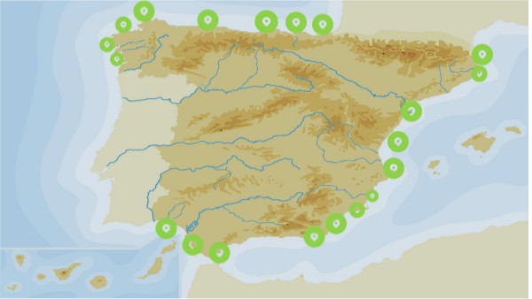 El relieve costero de España | Genially