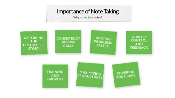 Note Taking Essentials