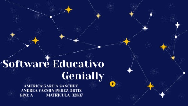 SOFTWARE EDUCATIVO | Genially