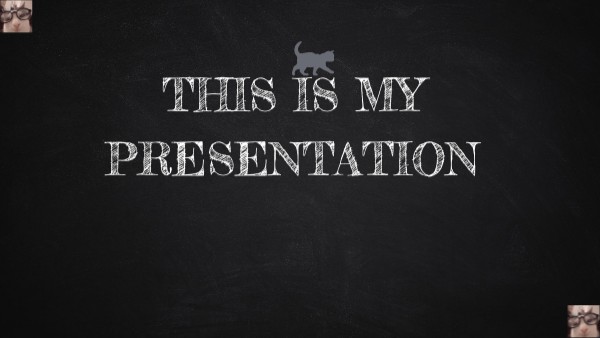 english this is my presentation