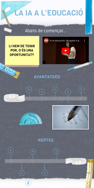 Infografia la IA a les aules. Mònica Mallén