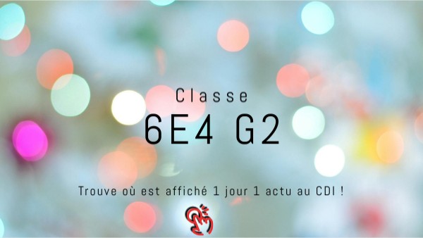 6e4 G2 | Genially