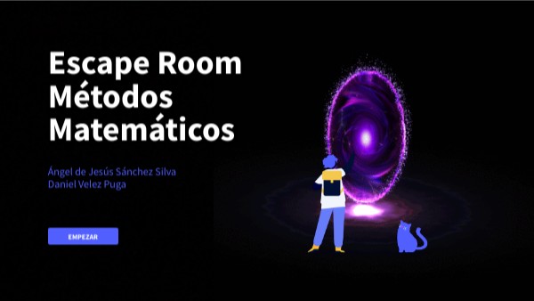 Escape Room Métodos Matemáticos