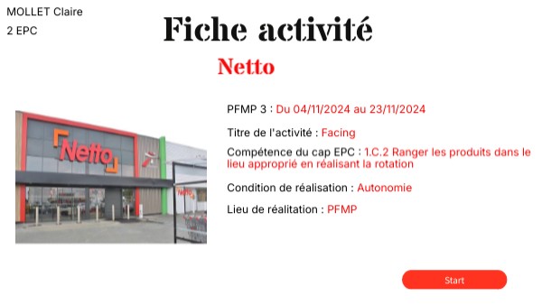 Présentation interactive basique