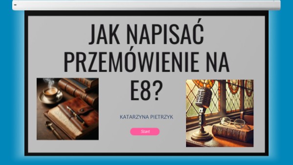 Jak napisać przemówienie? | Genially