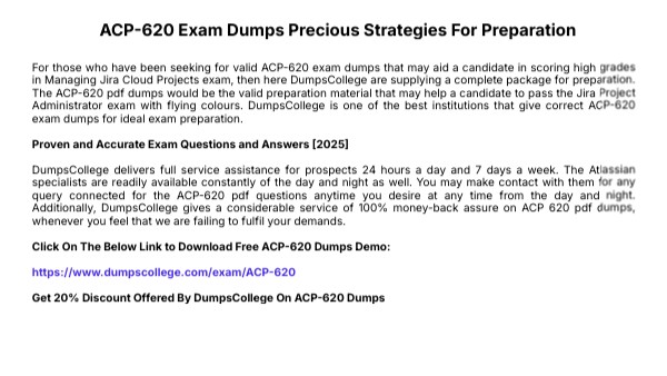 ACP 620 Exam Dumps Precious Strategies For Preparation ACP 620 Exam Dumps Precious Strategies For Preparation