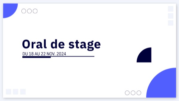 Pré. Oral