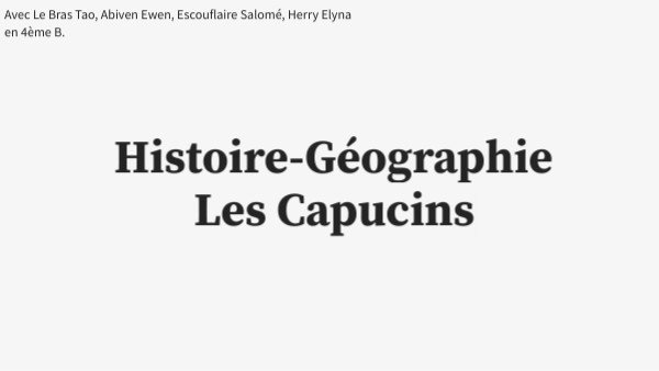 Dossier interactif basique | Genially