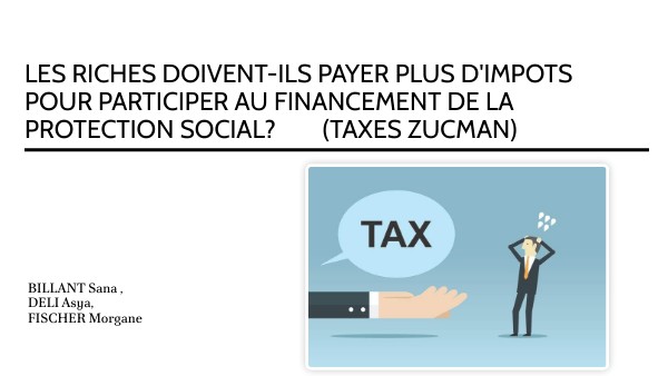 Les riches doivent-ils payer plus d'impots pour participer au ...