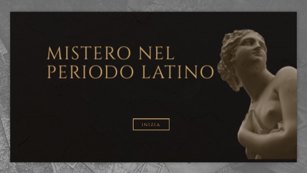 escape room  nell'antica roma