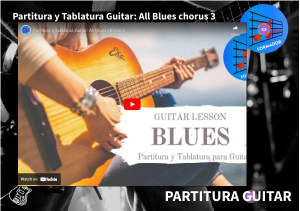 Guitar: All Blues chorus 3