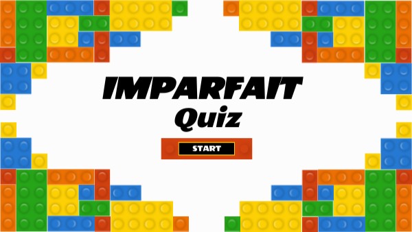 conjugaison: imparfait Quiz