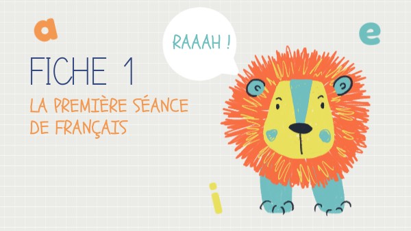 Fiche 1 | Genially