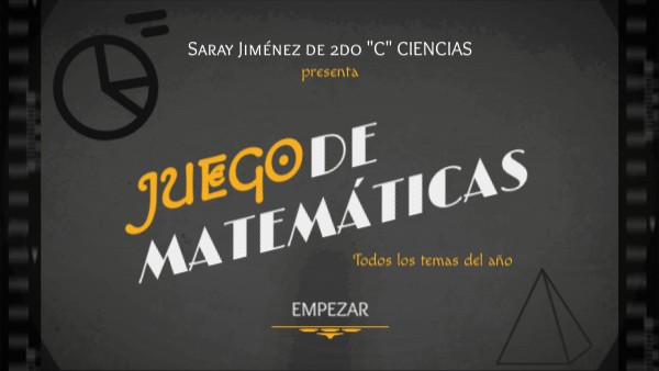 Juego de matemáticas