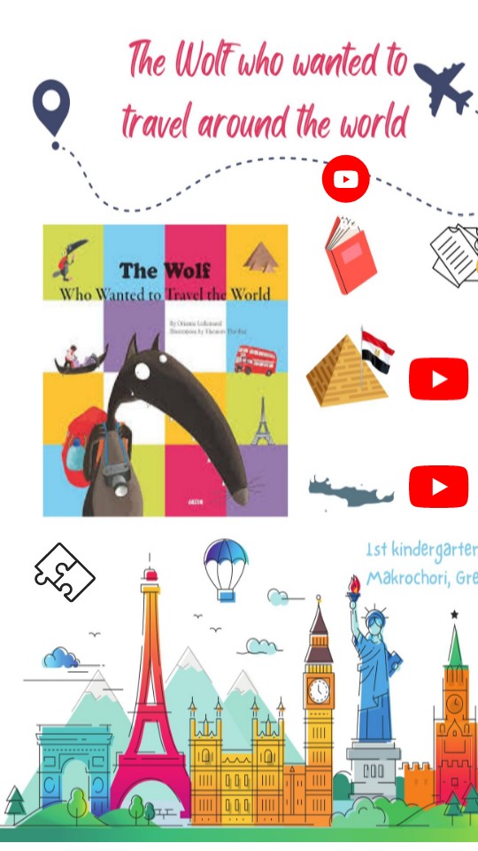 The Wolf who wanted to travel around the world