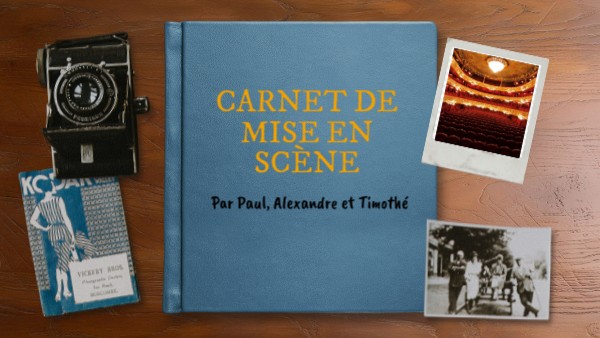 notes de théatre | Genially