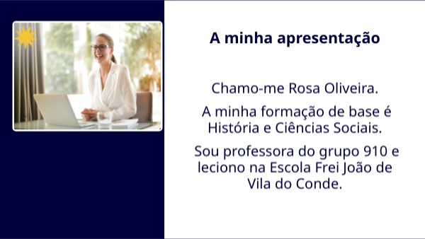 A minha apresentação | Genially