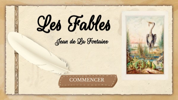 versification fables | Genially