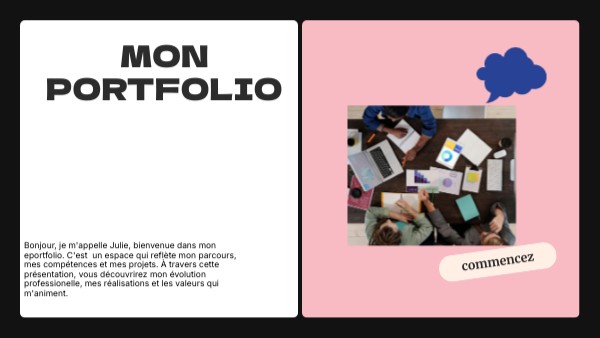 Mon PORTFOLIO | Genially