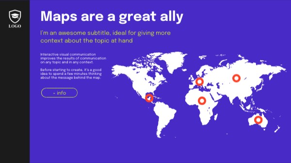 Regional spotlight interactive map | Genially