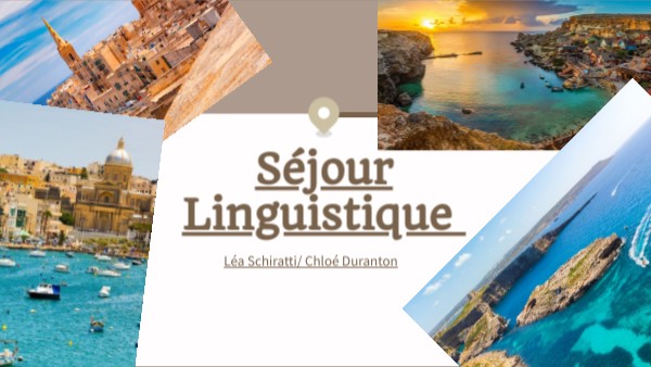 Séjour Linguistique | Genially