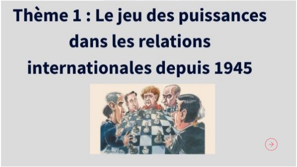 Thème 1 HISTOIRE TLE | Genially