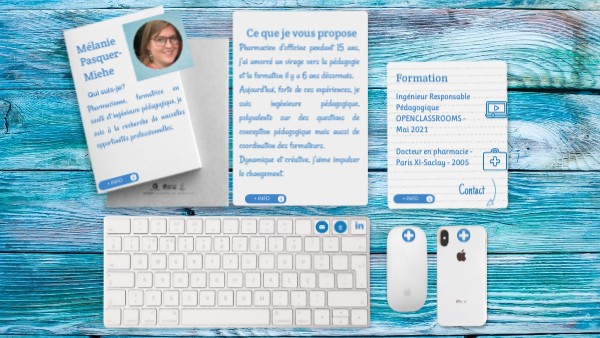 Copie - CV Mélanie Pasquer-Miehé | Genially