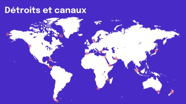 Détroits et canaux | Genially