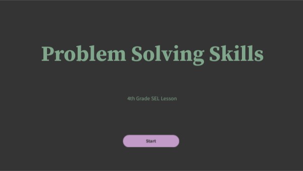 Problem Solving Steps | Genially