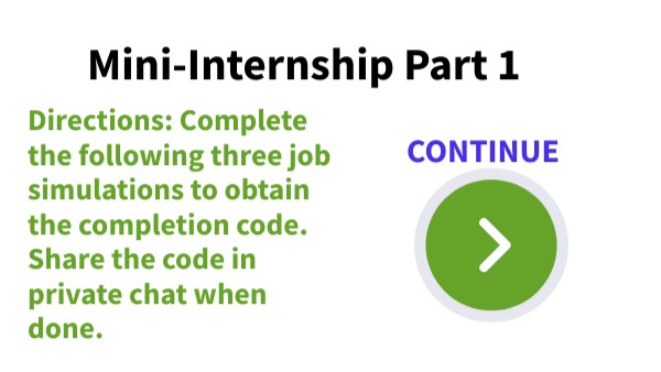 Mini-Internship Part 1 | Genially