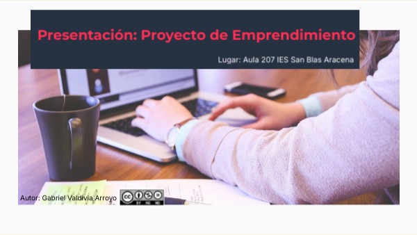 Presentación: Proyecto de Emprendimiento