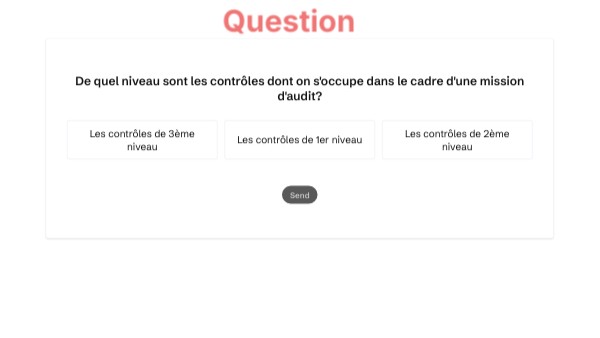 Niveau de contrôle | Genially