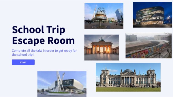 School Trip Escape Room | Genially