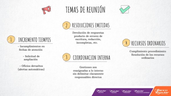 Temas de reunión | Genially