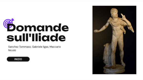 Domande sull'Iliade | Genially