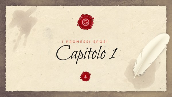 I promessi sposi - capitolo 1 | Genially