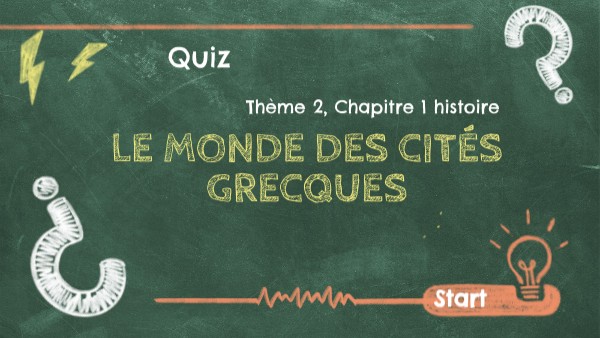 Quiz histoire TH2CH1 6e | Genially